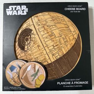 NEW DISNEYS STAR WARS DEATH STAR KITCHEN CHEESE WINE CHARCUTERIE CHEESE BOARD